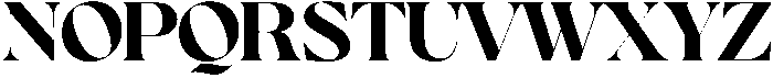Jacky Regular otf (400) Font UPPERCASE
