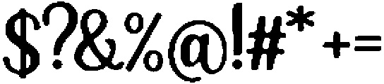 Jada ttf (400) Font OTHER CHARS