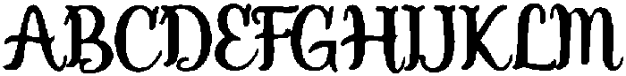 Jada ttf (400) Font UPPERCASE