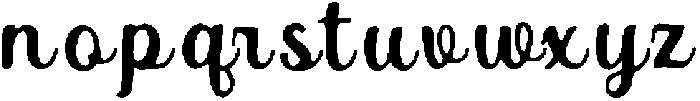 Jada ttf (400) Font LOWERCASE