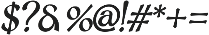 Jade Italic otf (400) Font OTHER CHARS