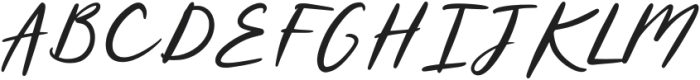 JadesGarden-Regular otf (400) Font UPPERCASE