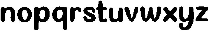 Jafu ttf (400) Font LOWERCASE