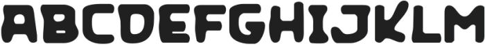 Jagonk Brow Blur otf (400) Font UPPERCASE