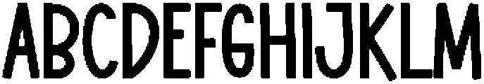 Jaguar Regular otf (400) Font UPPERCASE