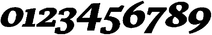 Jahrad Bold Italic otf (700) Font OTHER CHARS