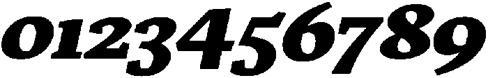 Jahrad ExtraBold Italic otf (700) Font OTHER CHARS