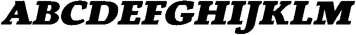 Jahrad ExtraBold Italic otf (700) Font UPPERCASE