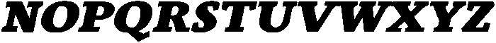 Jahrad ExtraBold Italic otf (700) Font UPPERCASE