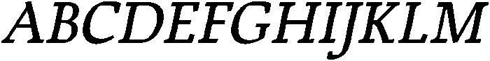 Jahrad Italic otf (400) Font UPPERCASE