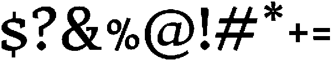 Jahrad Regular otf (400) Font OTHER CHARS