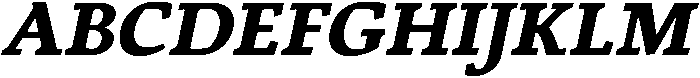 Jahrad SemiBold Italic otf (600) Font UPPERCASE