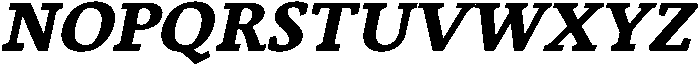 Jahrad SemiBold Italic otf (600) Font UPPERCASE