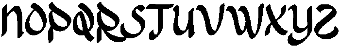 JaizSyoeb-Regular otf (400) Font UPPERCASE