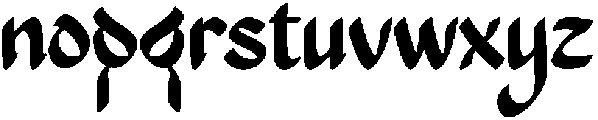 JaizSyoeb-Regular otf (400) Font LOWERCASE