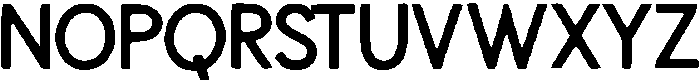 Jajabo ttf (400) Font UPPERCASE