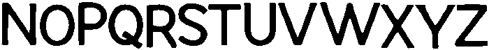 Jajaqa ttf (400) Font UPPERCASE