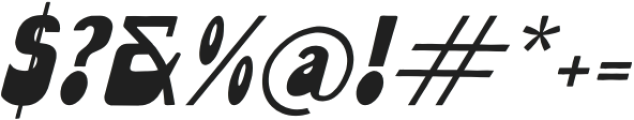 Jakesmith Italic otf (400) Font OTHER CHARS