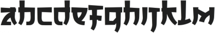 Jakosta Regular ttf (400) Font LOWERCASE