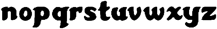 Jaliqe ttf (400) Font LOWERCASE