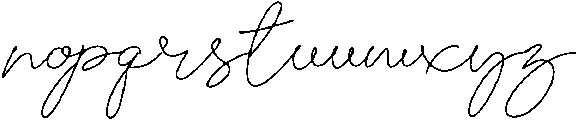Jalry otf (400) Font LOWERCASE