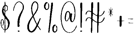 Jamaica Regular otf (400) Font OTHER CHARS