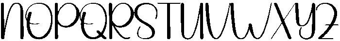 Jamaica Regular otf (400) Font UPPERCASE