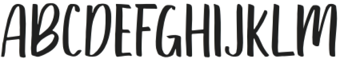 Jamarius Sans Regular otf (400) Font LOWERCASE