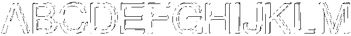 Jamboree Lines Medium otf (500) Font UPPERCASE