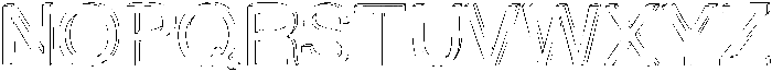Jamboree Lines Medium otf (500) Font UPPERCASE