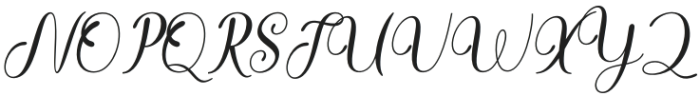 JamesSophia-Italic otf (400) Font UPPERCASE