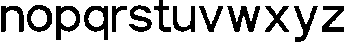 Jamonira Regular otf (400) Font LOWERCASE