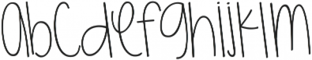 Janda Snickerdoodle Serif ttf (400) Font LOWERCASE
