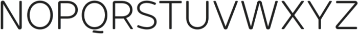 Jano Round Light otf (300) Font UPPERCASE