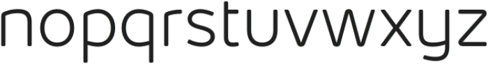 Jano Round Light otf (300) Font LOWERCASE