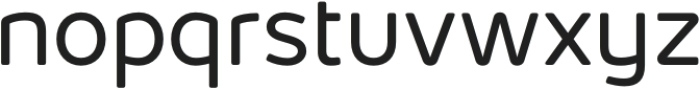 Jano Round Regular otf (400) Font LOWERCASE