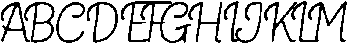 Jano ttf (400) Font UPPERCASE
