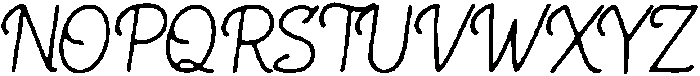 Jano ttf (400) Font UPPERCASE