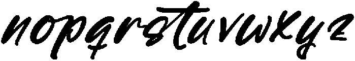Jantik Gatulo otf (400) Font LOWERCASE