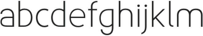 JanturType Thin otf (100) Font LOWERCASE