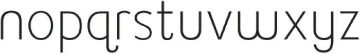 JanturType Thin otf (100) Font LOWERCASE