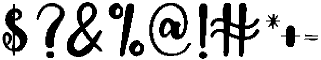 January Regular otf (400) Font OTHER CHARS