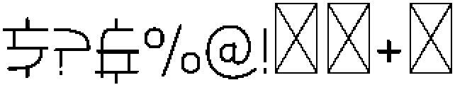 Japan Gate Regular otf (400) Font OTHER CHARS