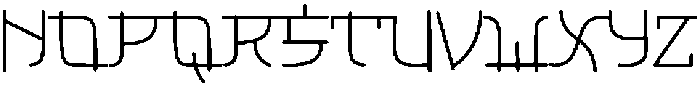 Japan Gate Regular otf (400) Font UPPERCASE