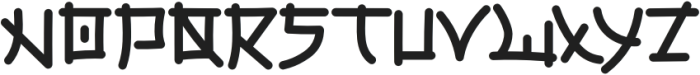 Japan Kimono otf (400) Font LOWERCASE