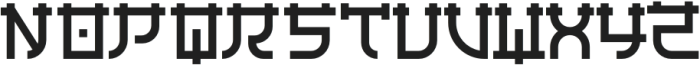 Japan Tokyo otf (400) Font LOWERCASE