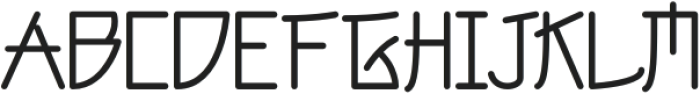 Japanatsuki otf (400) Font UPPERCASE