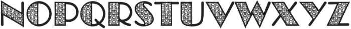 Japanese Pattern Regular otf (400) Font UPPERCASE