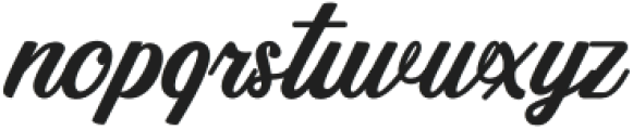 Jaqueline Script otf (400) Font LOWERCASE