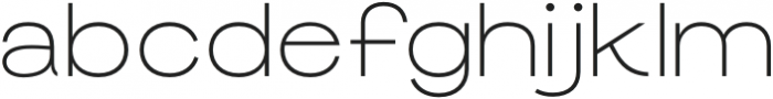 Jaques Display ExtraLight otf (200) Font LOWERCASE
